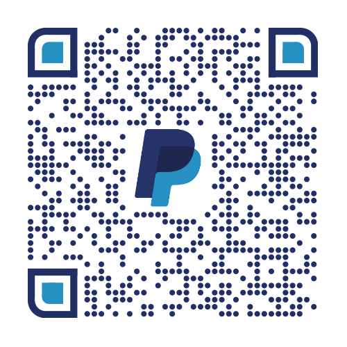 PayPal donation QR code